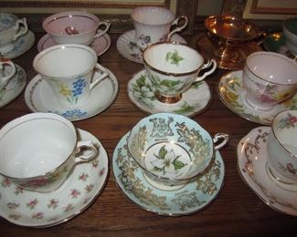 CUPS AND SAUCERS