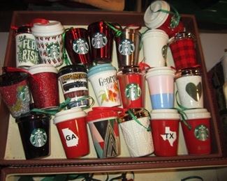 STARBUCK ORNAMENTS