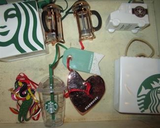 STARBUCK ORNAMENTS