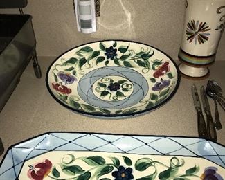 Pasta Bowl 30.00 Tray 20.00 Vase 20.00