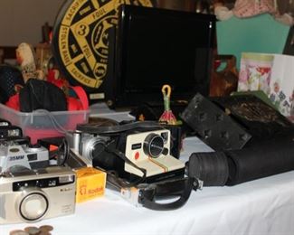 Large selection of cameras