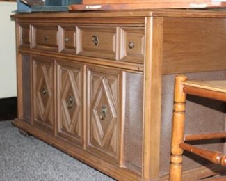 Vintage Record Cabinet