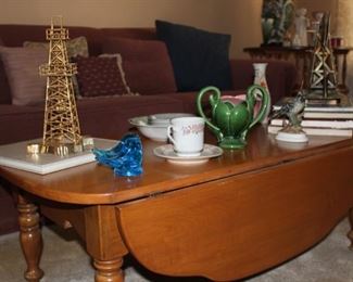 Drop Leaf Maple Coffee Table