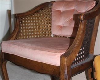 Wicker Barrel Chair