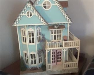 Large, Victorian style doll house