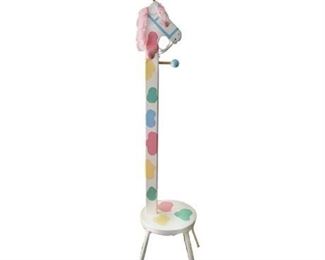 Lot 067
Giraffe Childs Seat and Coat Tree