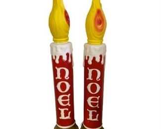 Lot 283
Empire Blow Mold "Noel" Lights