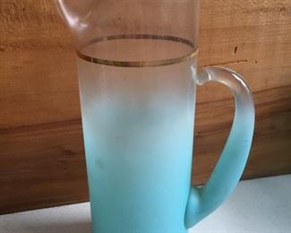 Art Glass Pitcher