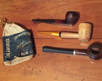 Old Pipes and Tobacco