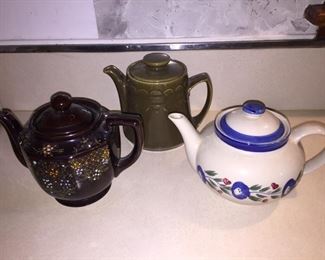 Assorted Teapots