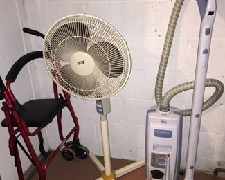 Fan/Electrolux Vacuum/Seated Walker
