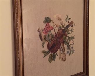 Framed Needlepoint