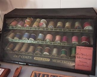 Old J.P. Coats Counter Thread Display