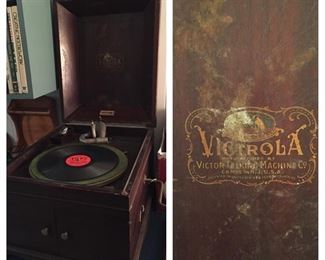 Old Table Top Victrola
