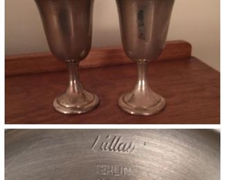 Sterling Goblets