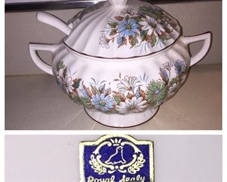 Royal Sealy Porcelain Soup Tureen