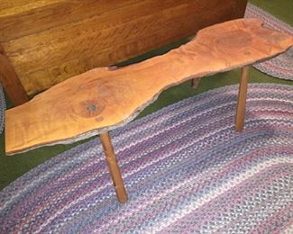 Neat Handmade Log Table