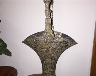 Old Silver Plated Brides Basket