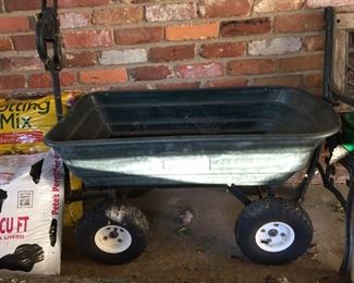 Plastic Garden Wagon