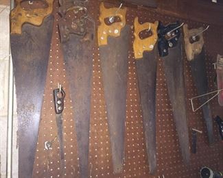 Assorted Hand Saws