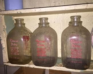 Rowan Dairy ACL Milk Bottles