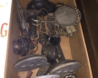 Old Telephone Parts