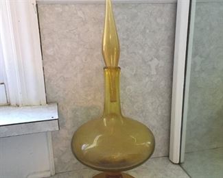 Mid-Century Blenko Decanter