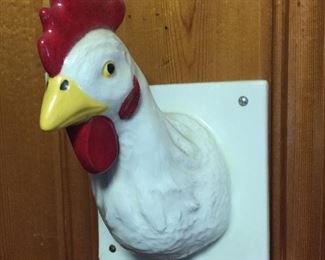 Figural Rooster Holder