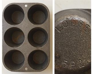 Lodge Cast Iron Cornbread/Muffin Pan