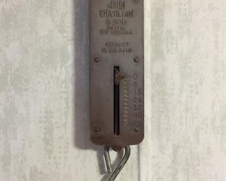 Large Old Chatillon Scale