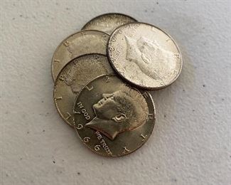 40% Silver Kennedy Half Dollars 