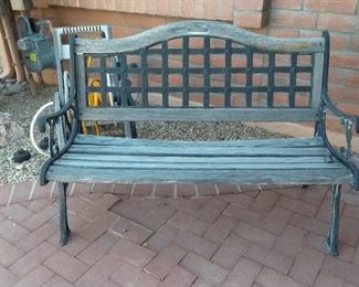 outdoor bench