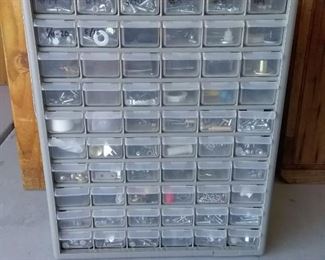 organizing chest w/contents