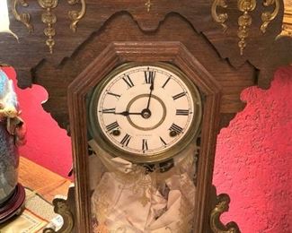 Antique mantel clock