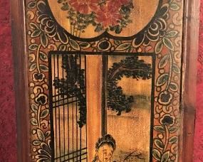 One of two coordinating panels