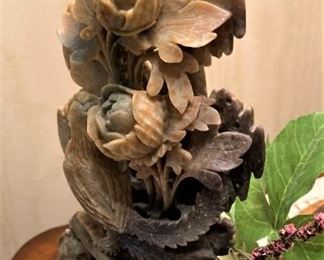 Soap stone carving
