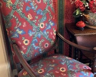 Regal antique chair