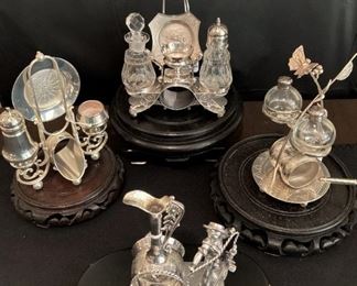 Some even have the salt, pepper, and butter pat.