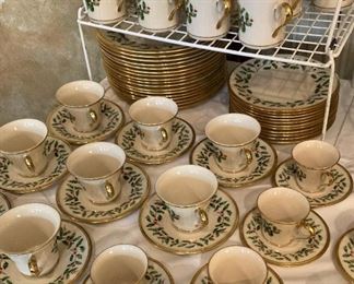 Lenox "Holiday" Christmas china