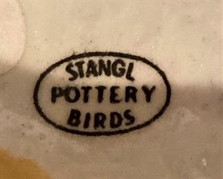 Stangl pottery birds - Founded in 1814 as Hill Pottery in Flemington, New Jersey, Stangl Pottery was an important American pottery maker during the first half of the 20th century.