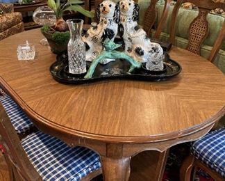 Another dining table & 6 chairs