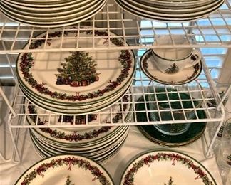 Christopher Radko "Holiday Celebrations" dishes