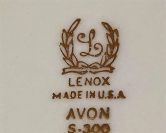 "Avon" - made in the USA by Lenox