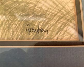 Tylerite A. C. Gentry (1927-2020) - His beach scenes were rare.