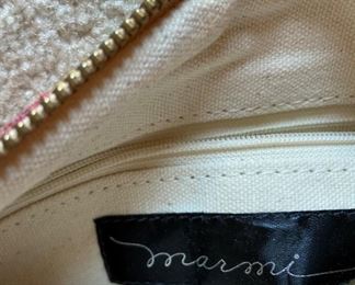 Marmi leather purse
