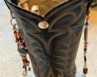 Purse made from a boot