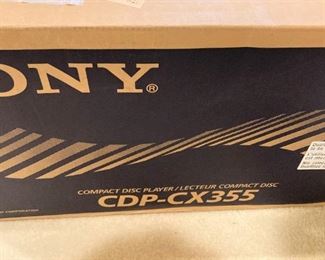 Sony compact disc player