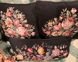 More needlepoint pillows
