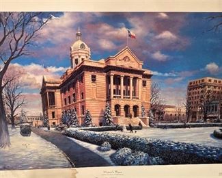 The former Smith County Court House print (as is)