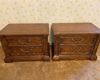 Pair of Drexel nightstands